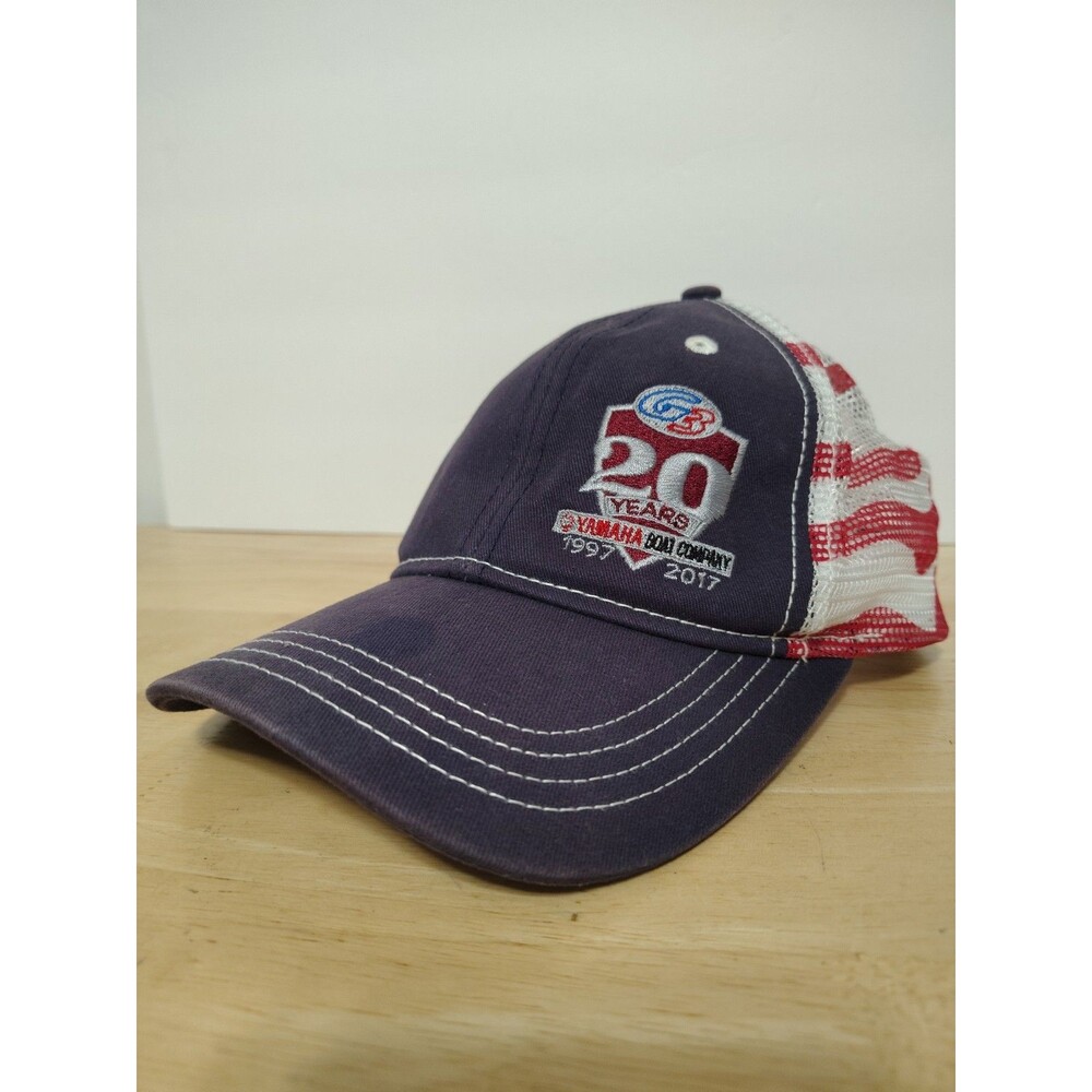 G3 Boats Company Powerboats Flag Dad Hat 20 Years G3 Yamaha Logo Anniversary